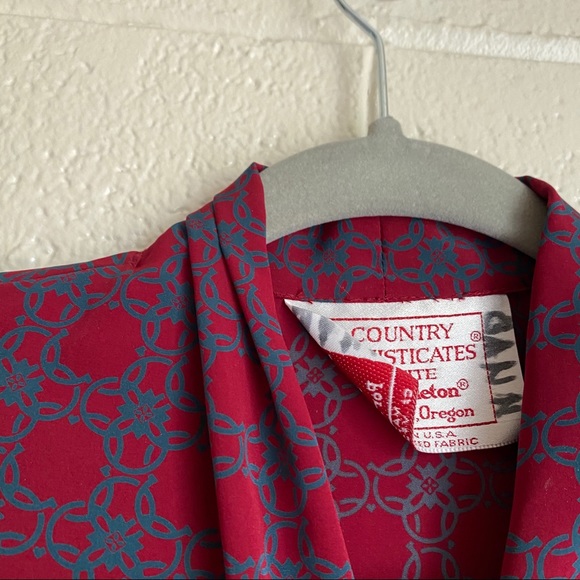 VTG country sophisticates by pendleton Blouse - Picture 9 of 10